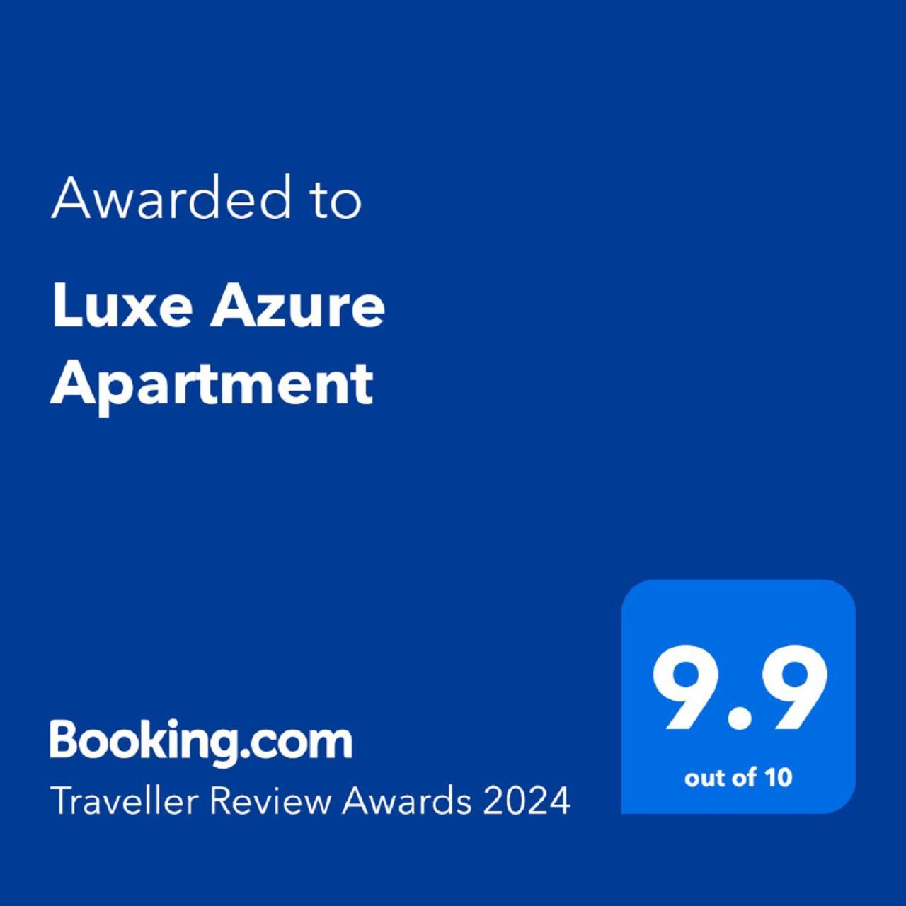 Luxe Azure Apartment Baky Esterno foto